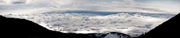 Ulldeter - Nuvols sobre la vall de Camprodon